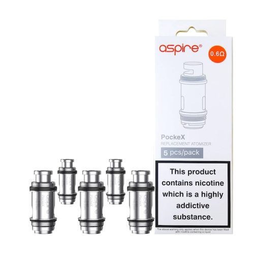 Aspire PockeX 0.6Ω Coils pack of 5